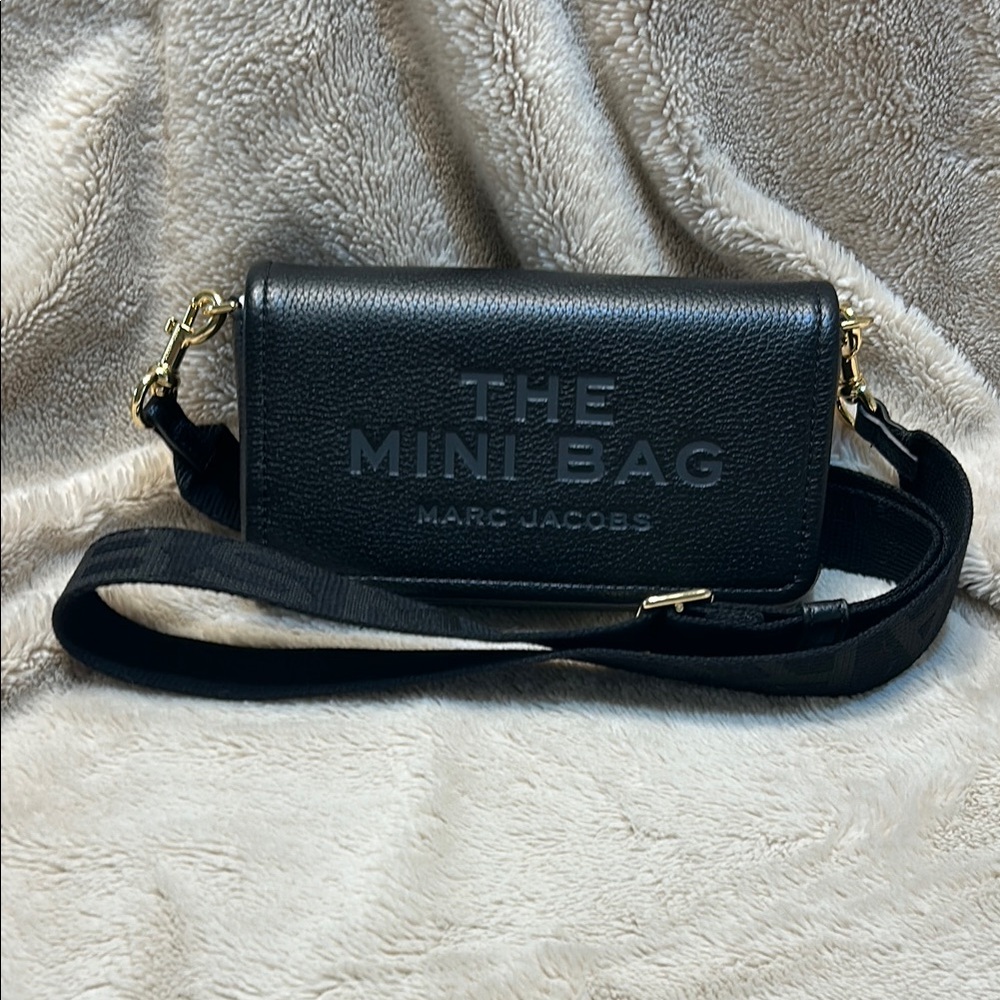 Marc Jacobs Black Mini Crossbody Bag